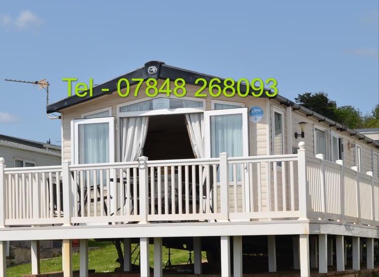 Two Bedroom Front Row Caravan for Hire DEVON CLIFFS SANDY BAY EXMOUTH DEVON