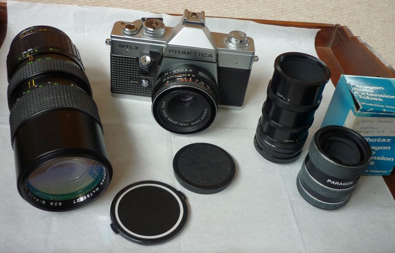 Praktica 35 mm film camera