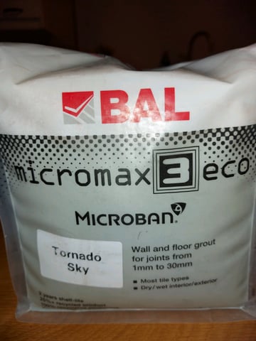 5kg BAL Micromax 3 Eco Tornado Sky Grout