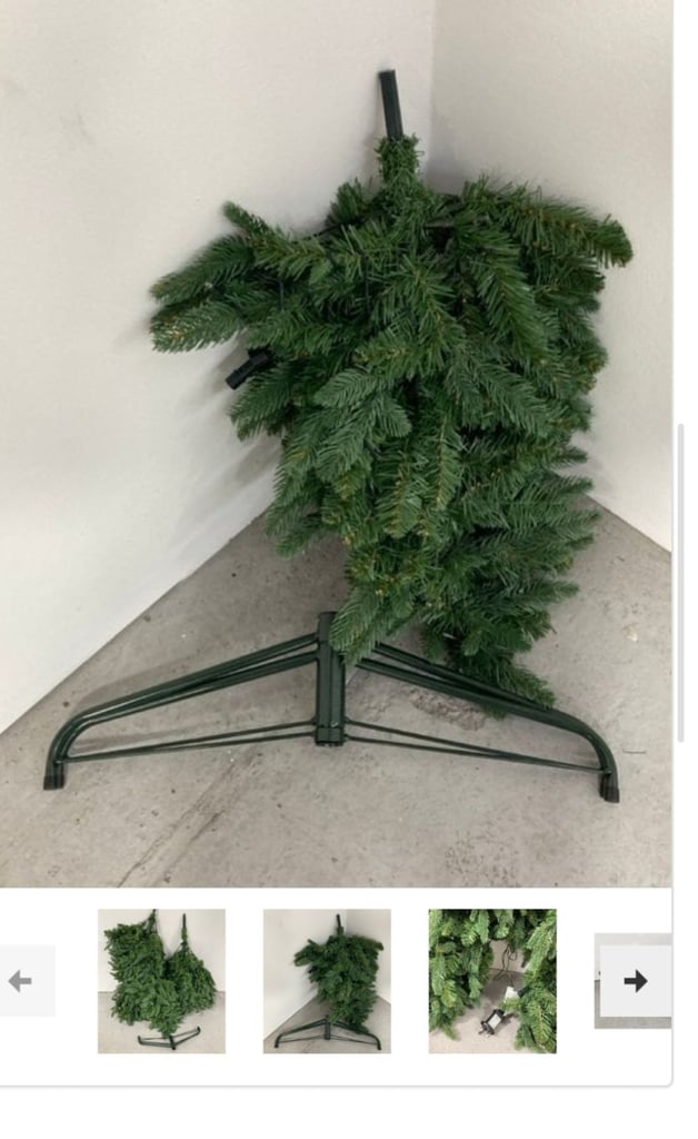 John lewis Newington pine natural look 7ft pre lit christmas tree.brand new