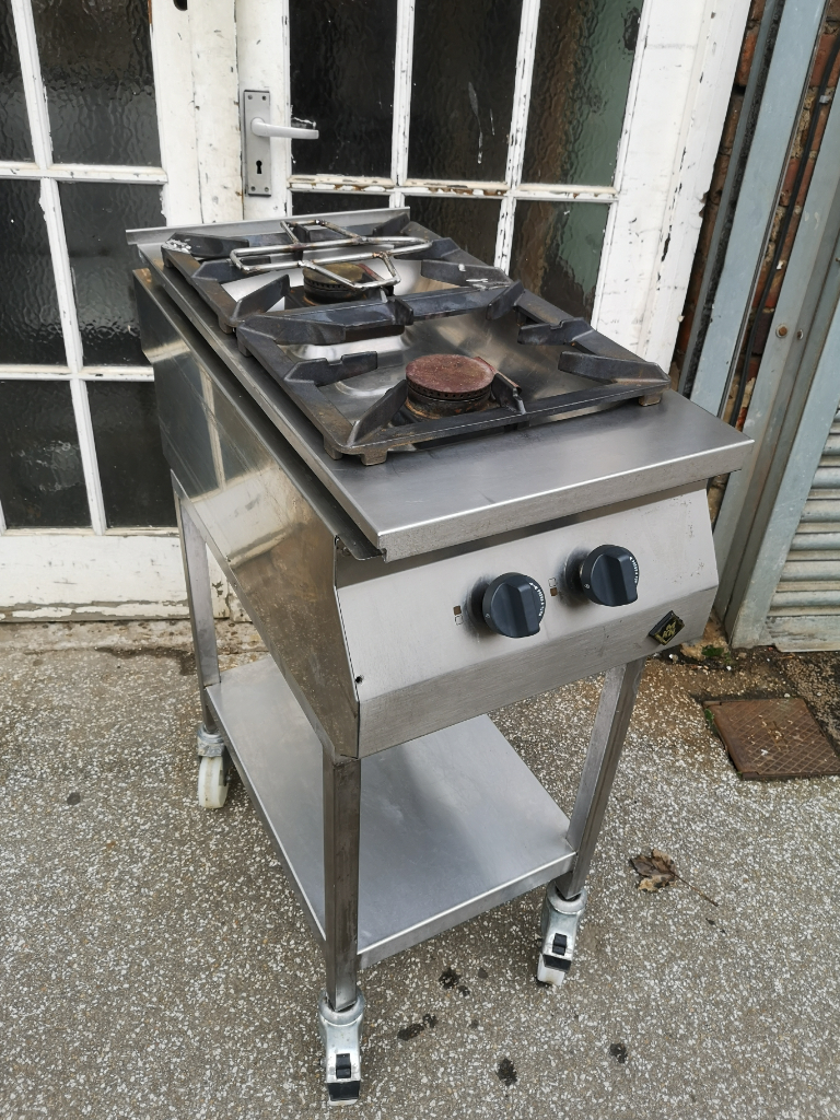 image for MKN 2 Burner top quality Natural Gas hob/ boiling top made in Germany.