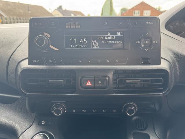 2021 Peugeot Partner 1000 1.5 BlueHDi 100 Grip Van PANEL VAN DIESEL Manual