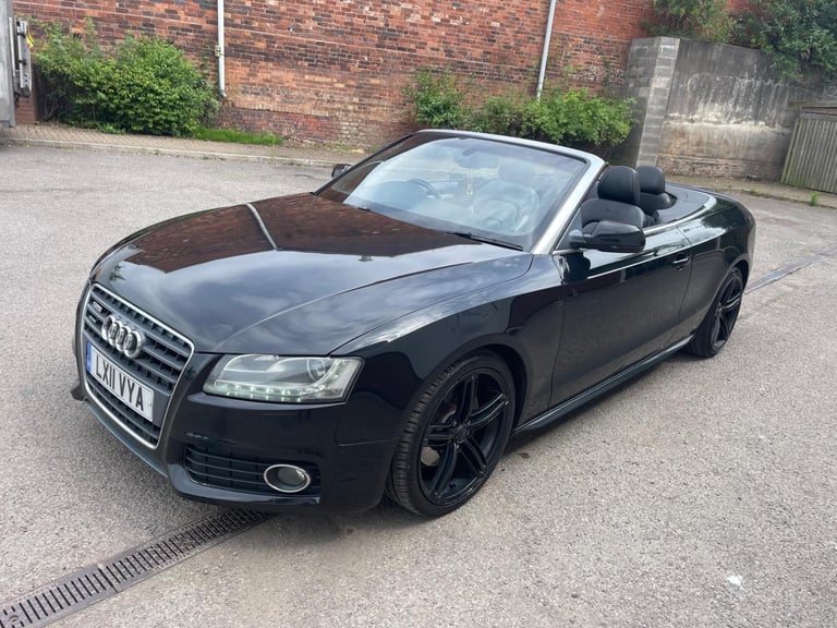 2011 Audi A5 3.0 TDI Quattro S Line 2dr S Tronic CONVERTIBLE Diesel Automatic
