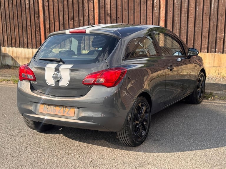 2016 Vauxhall Corsa 1.4i ecoFLEX Sting Euro 6 3dr HATCHBACK Petrol Manual