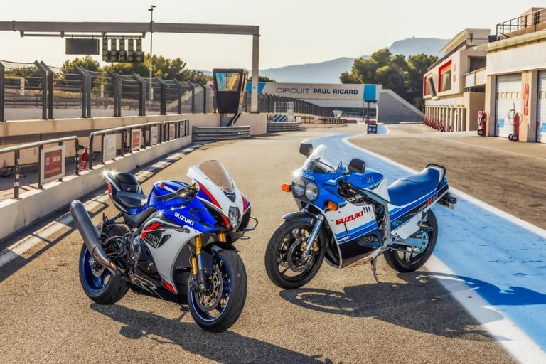 2026 new GSX-R1000R 40th Anniversary model. It's back! Price to be announced.