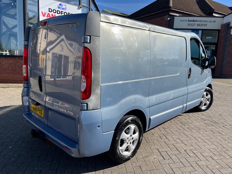 2008 Vauxhall Vivaro 2.0CDTI [115PS] Sportive Van 2.7t PANEL VAN Diesel Manual