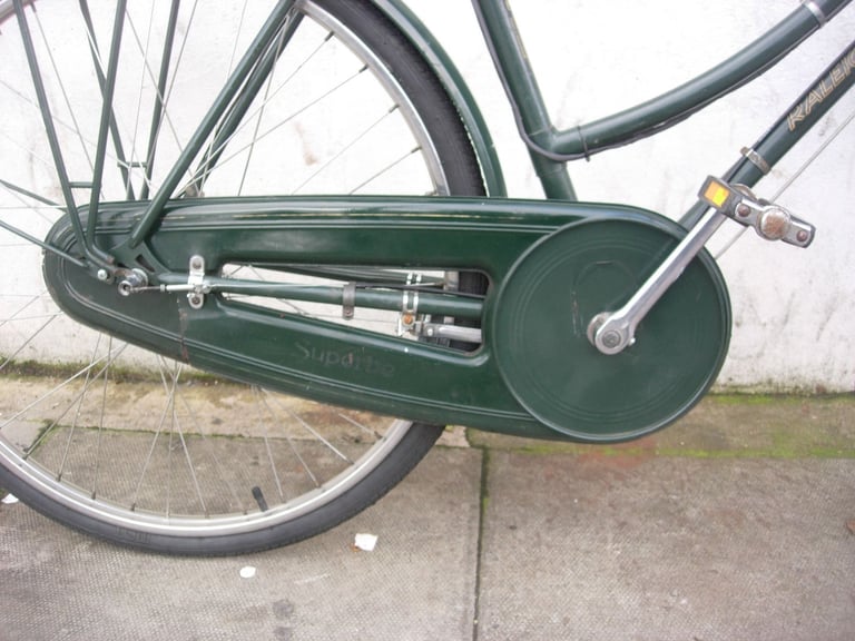 Vintage Town / Commuter 4 -Speed Bike by Raleigh, Green, JUST SERVICED/ CHEAP PRICE!!!!!!!!!!!!!!!