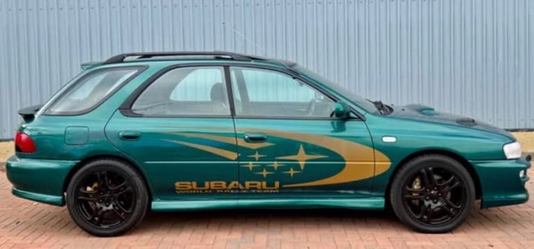 2001 Subaru Impreza Turbo 2000 4WD 5dr HATCHBACK Petrol Manual