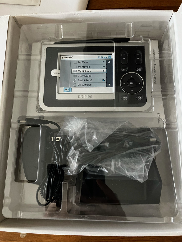 image for TW11 - Philips Universal Remote Touch Screen Pad Control all AV Devices RC9800i