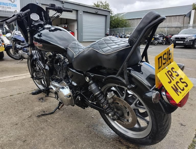 2016 16 HARLEY DAVIDSON XL 1200 T SUPERLOW SPORTSTER 15 XL1200 XL1200T BLACK