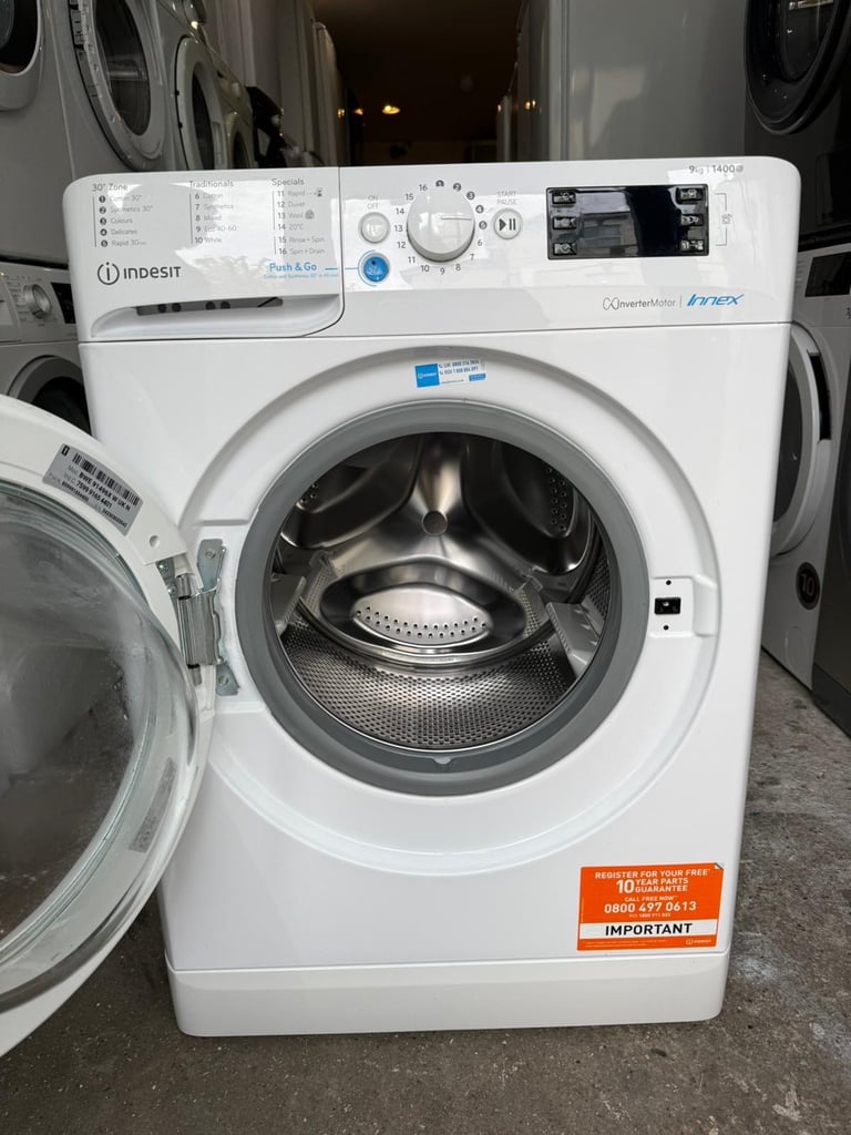 Indesit Innex 9kg Washing Machine With Free Delivery N Warranty 