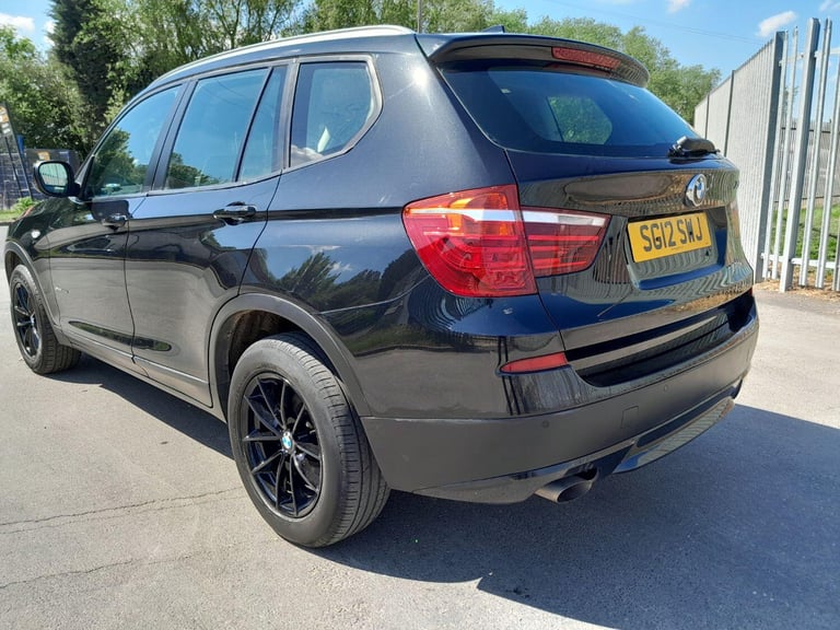 BMW X3 2.0 xDrive20d SE Black Auto Diesel 2012