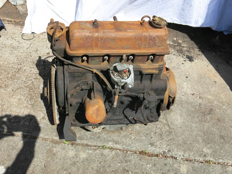 Triumph 1300 front wheel drive engine.