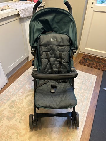 Silver cross pram pop green in Bow, London Gumtree