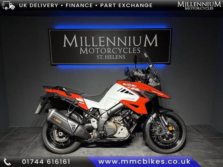 2022 SUZUKI DL 1050 XT V-STROM ONE OWNER ADVENTURE MOTORCYCLE