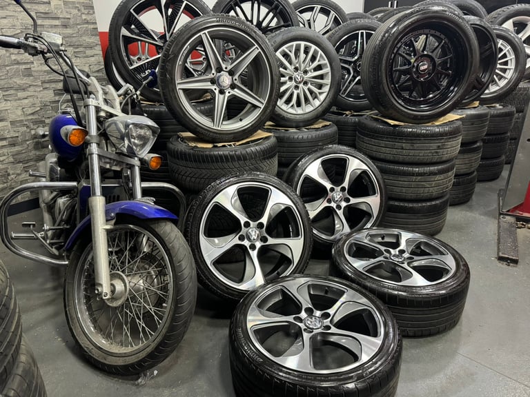 18” inch Vw alloys wheel 5x112 golf caddy scirocco cc gti gtd r line