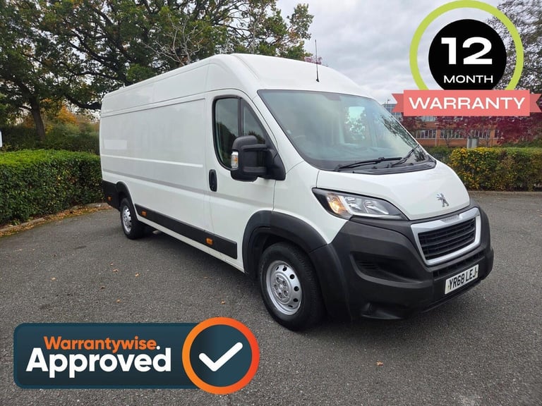 2018 Peugeot Boxer 2.0 BlueHDi 435 Professional L4 H2 Euro 6 5dr PANEL VAN Diesel Manual