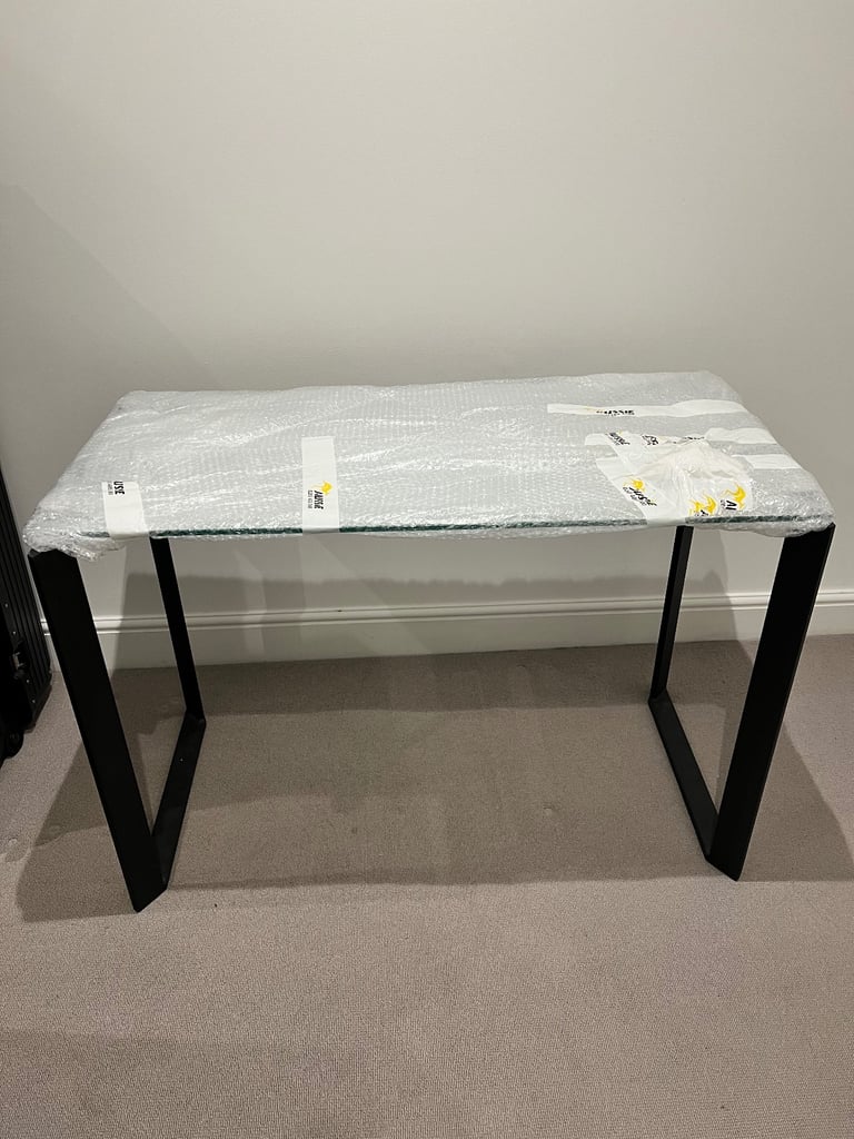 John Lewis Glass Tropez Desk 