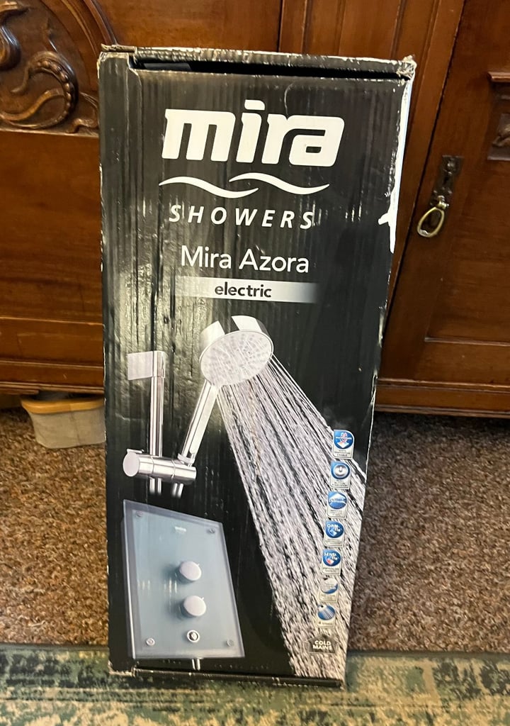 New Mira Showers Azora Electric Shower 9.8 KW Electric Shower
