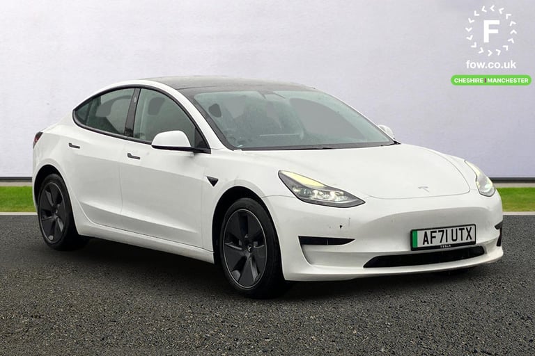 2021 Tesla Model 3 Standard Plus 4dr Auto Saloon ELECTRIC Automatic