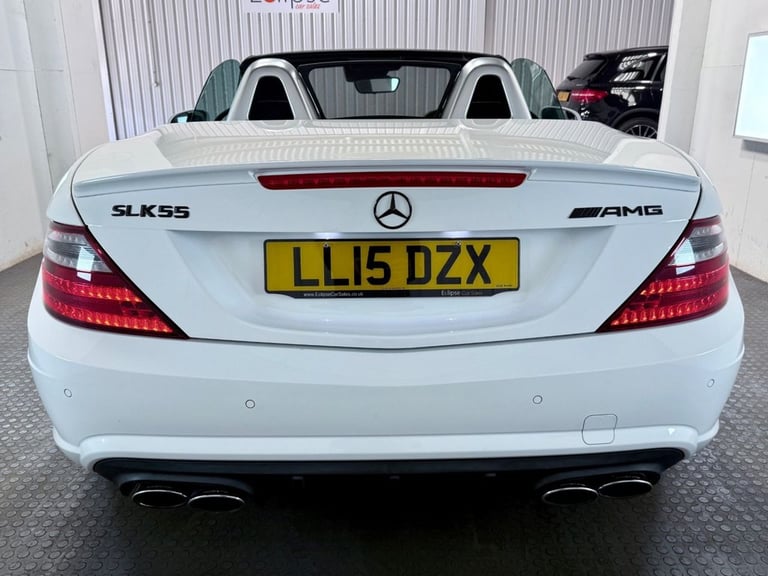 2015 15 MERCEDES-BENZ SLK 5.5 SLK55 V8 AMG CONVERTIBLE 2DR PETROL SPDS+7GT EURO 