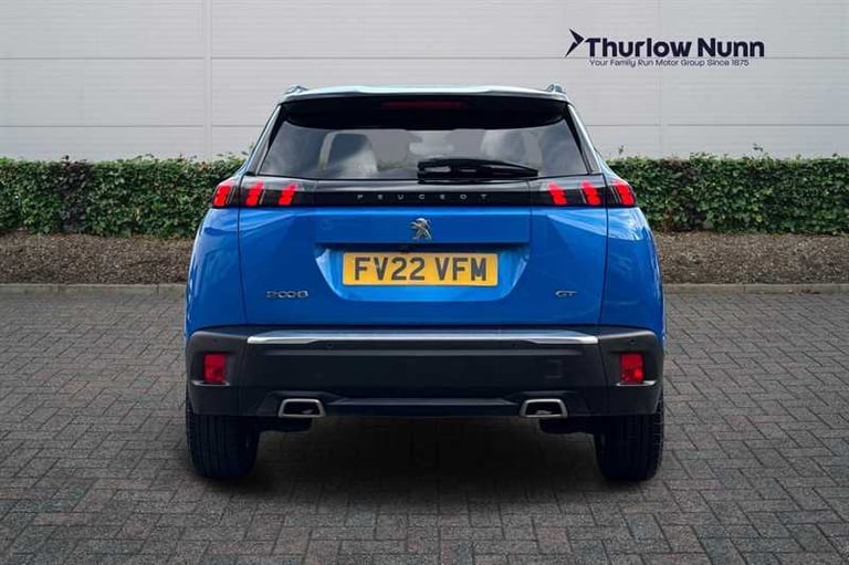 2022 Peugeot 2008 1.2 PureTech GT SUV 5dr Petrol EAT Euro 6 (s/s) (130 ps) SUV Petrol Automatic