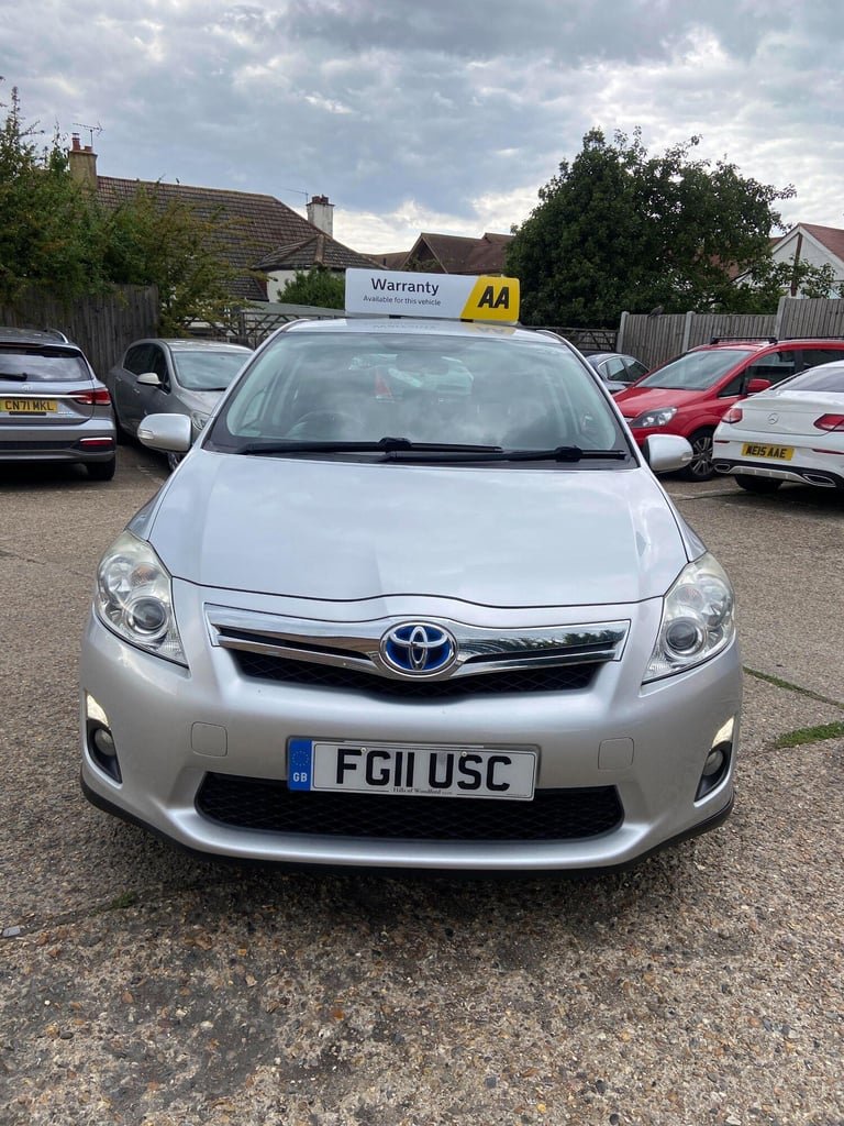 2011 Toyota Auris 1.8 VVT-h T4 CVT Euro 5 (s/s) 5dr HATCHBACK Petrol/Electric Hybrid Automatic