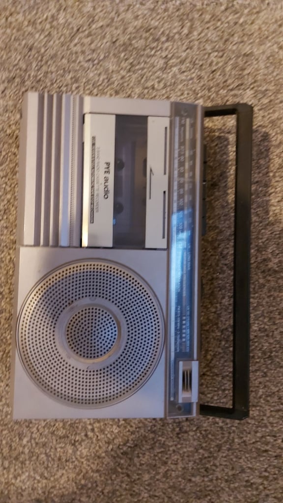 image for PYE AUDIO 3 BAND RADIO CASSETTE RECORDER 