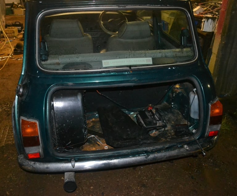 Classic Mini Rover British Open 1275cc Manual Project Spares or Repairs