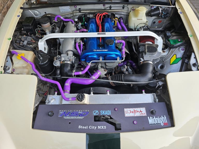 ★MAZDA EUNOS MK1 RARE PITCREW CONVERSION MX5 MX-5 SHOW CAR! HARDTOP+LSD+EXTRAS!