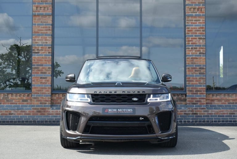 2021 62 LAND ROVER RANGE ROVER SPORT 5.0 P575 V8 SVR CARBON EDITION SUV 5DR PETR