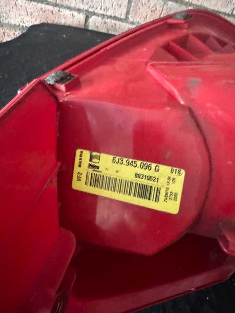 Seat Ibiza Cupra Bocanegra 6j Standard Tail Lights