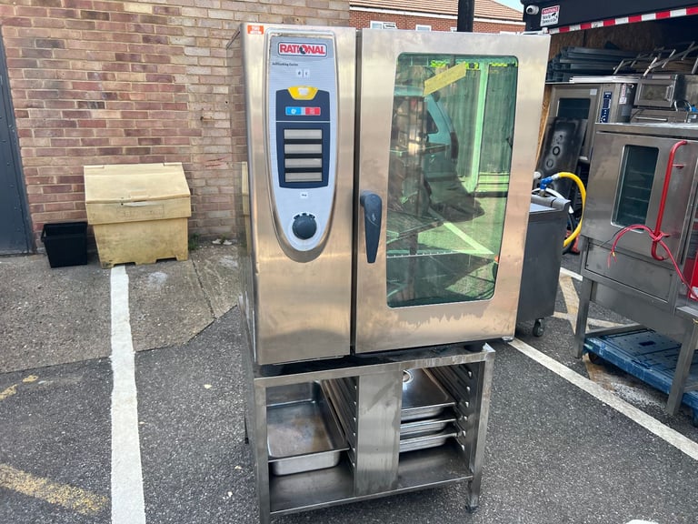 RATIONAL SCC COMBI STEAM OVEN CATERING COMMERCIAL KITCHEN PERI PERI SHOP BBQ KITCHEN 