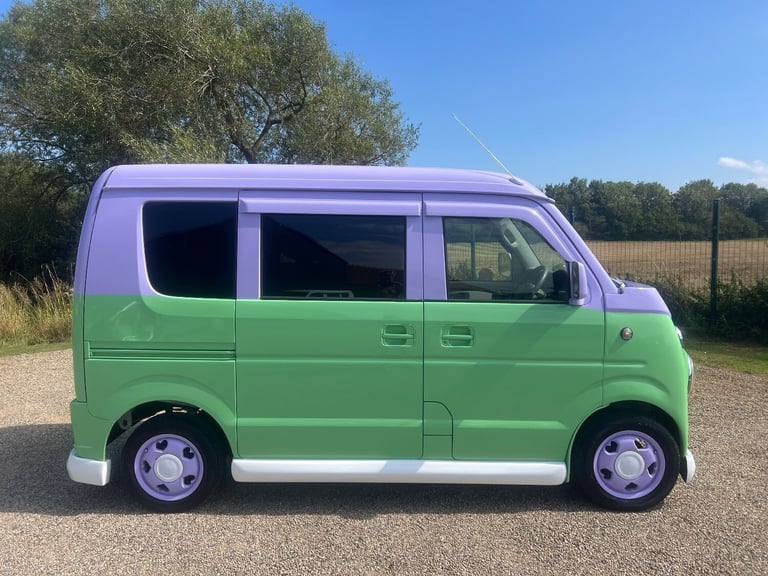 SUZUKI EVERY 660CC AUTOMATIC * MINI SAMBAR RETRO CAMPER VAN * JDM SURF VAN *