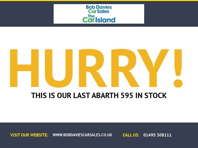 2018 68 ABARTH 595 1.4 T-JET TURISMO HATCHBACK 3DR PETROL MANUAL EURO 6 (165 BHP