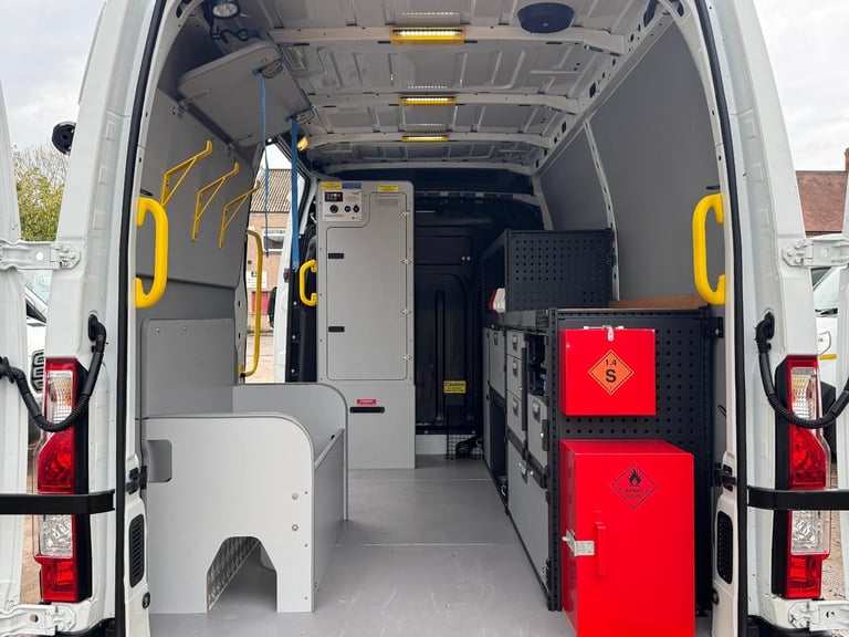 2018 VAUXHALL MOVANO L2H2 WORKSHOP VAN EURO 6 DIRECT FROM NETWORK RAIL