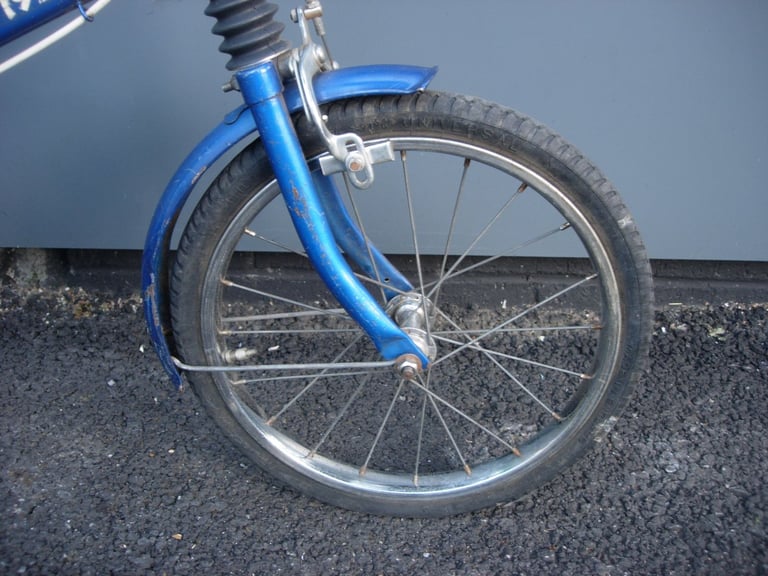 Kids Bike, Original Moulton Mini Junior, Blue, Single Speed, JUST SERVICED / CHEAP PRICE!!!