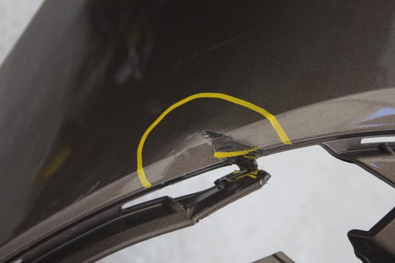 Mercedes E Class W214 AMG Front Bumper 2024 ON A2148859701 Genuine *DAMAGED*