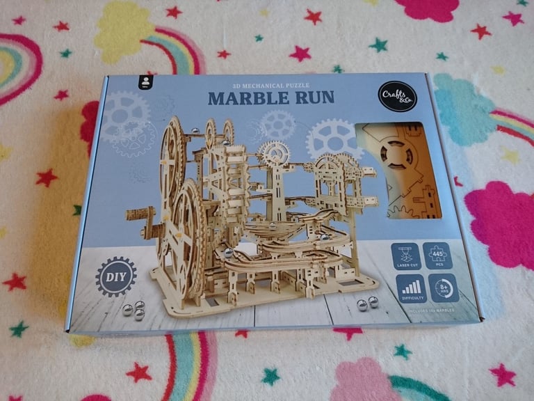3D Mechanical Marble Run Brand New