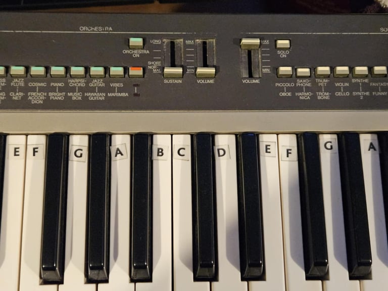 REDUCED Yamaha PS-55 Vintage Keyboard Synthesizer – Working + mains & 1 book. collection