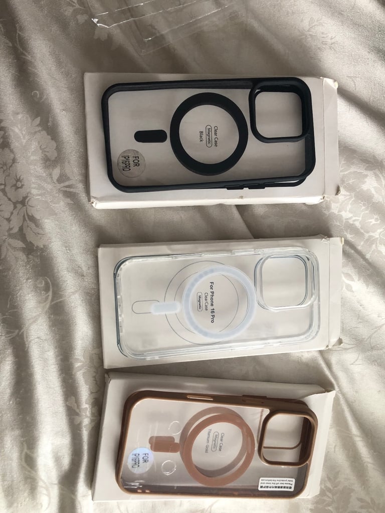 iPhone 16 pro case all 3 bundle 