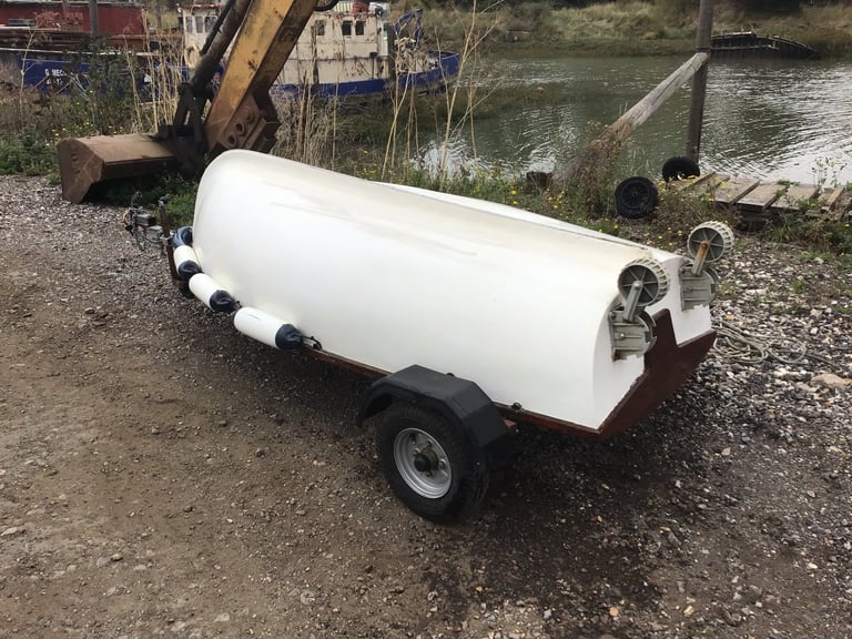 Boat Tender GRP 8ft with Road Trailer