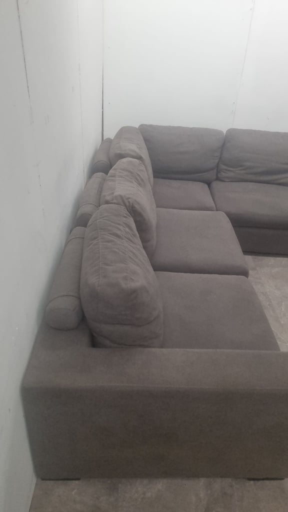 Corner Sofa & Footstool *Can Deliver* 