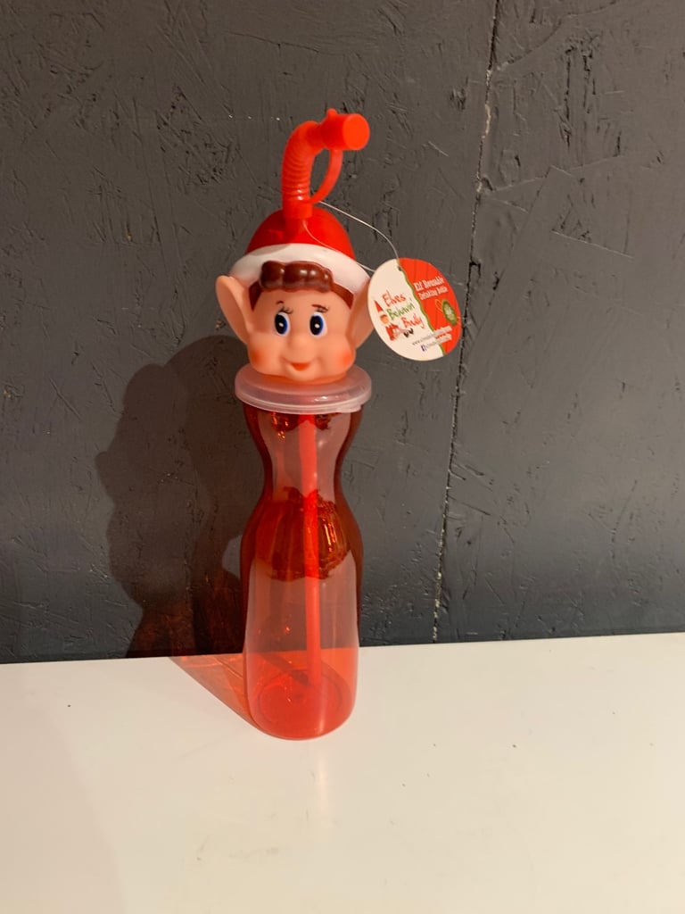 Elf on the shelf drinking bottles 