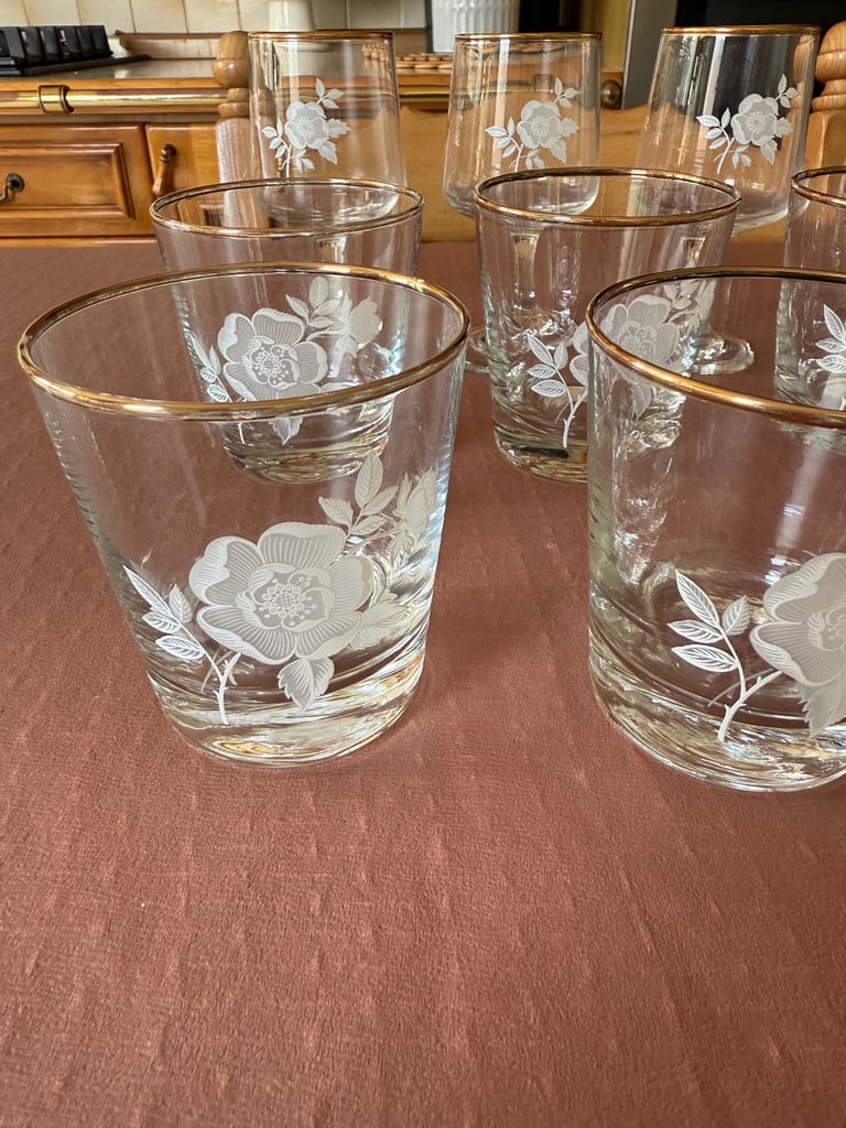 Vintage Drinking Glasses