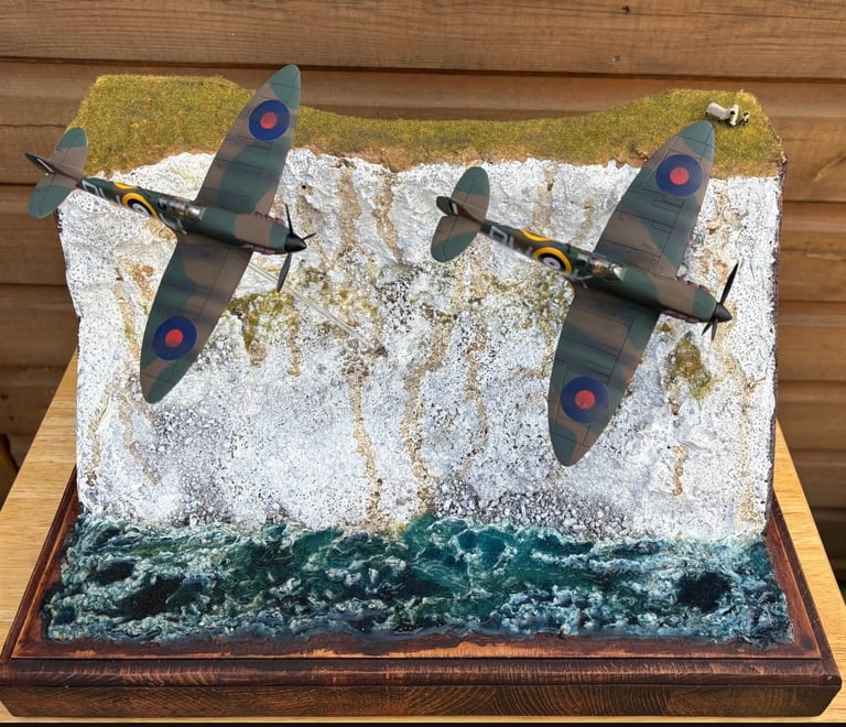 Handmade Model Aircraft Dioramas (prices in description)