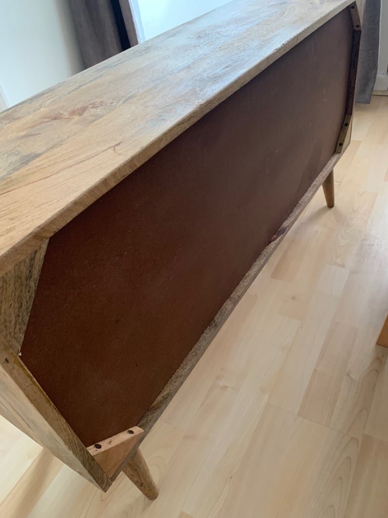 Brand new Sideboard Solid Mango Wood 110x30x60 cm