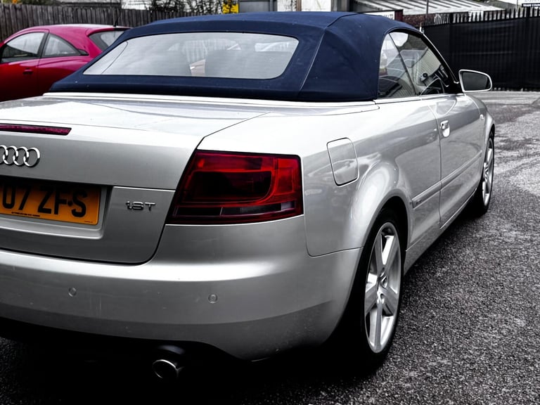 2007 Audi A4 Cabriolet 1.8T S line Multitronic 2dr CONVERTIBLE Petrol Automatic