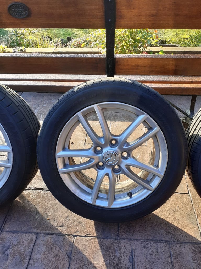 Mazda mx5 nc alloy wheels and tyres