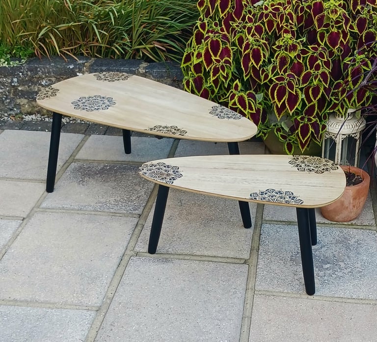 image for Set of 2 small coffee tables